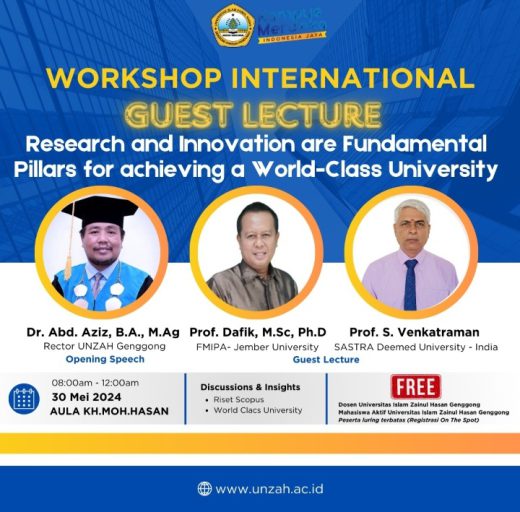 Poster Workshop International Guest Lecture