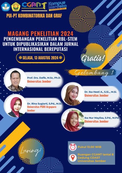 Poster Magang Penelitian